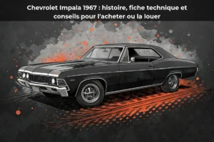 Chevrolet Impala 1967 : histoire, fiche technique et conseils pour l’acheter ou la louer