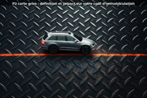 P2 carte grise : définition et impact sur votre coût d’immatriculation